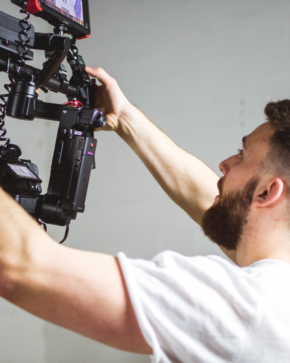 Headshot for Theo Bramwell, Director of Photography.